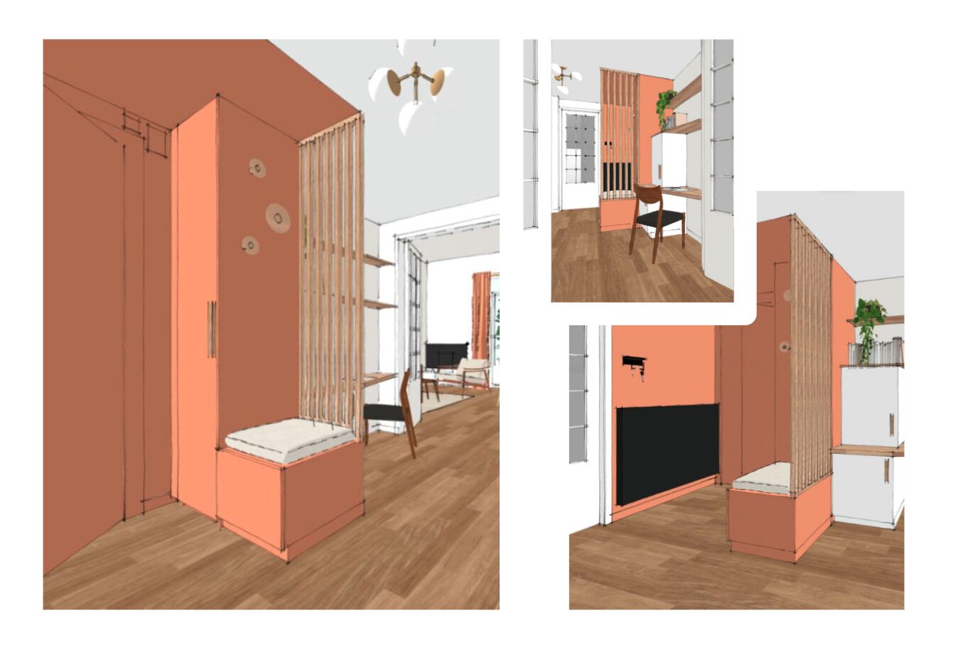 CASA H - visuels 3D entrée projet SAINTE