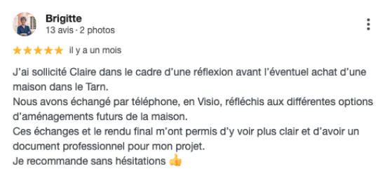 CASA H - avis client coaching visio avant achat