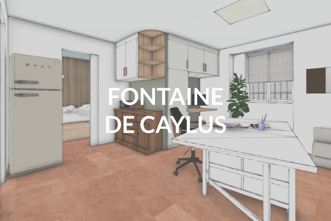 Projets CASA H _ En cours _ FONTAINE DE CAYLUS